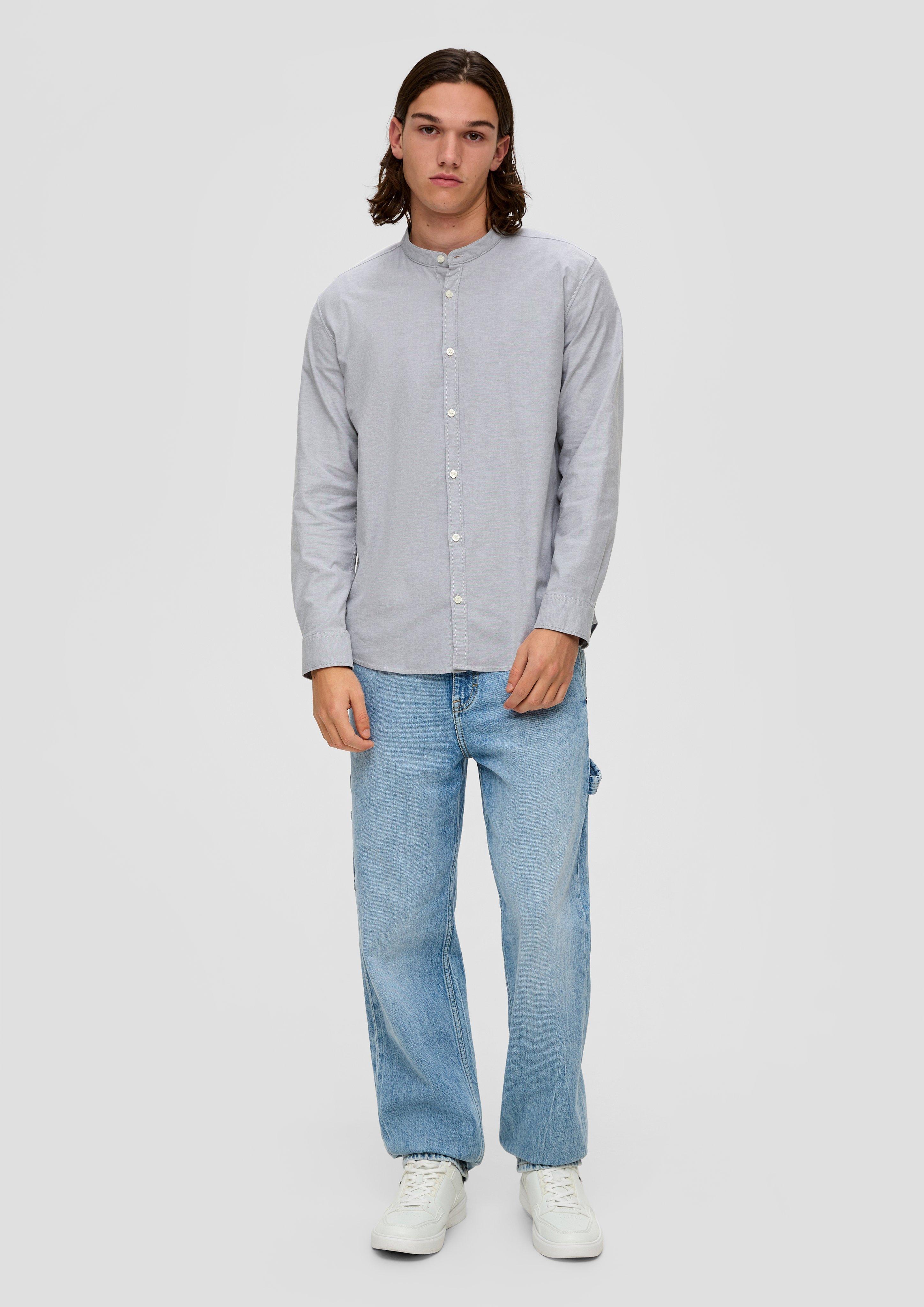 Baumwollhemd in Garment Dye  2138723-94W0