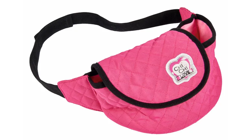 Simba - Chi Chi Love - CCL Street Chihuahua Plüschhund in trendiger Bauchtasche - Gurt größenverstellbar