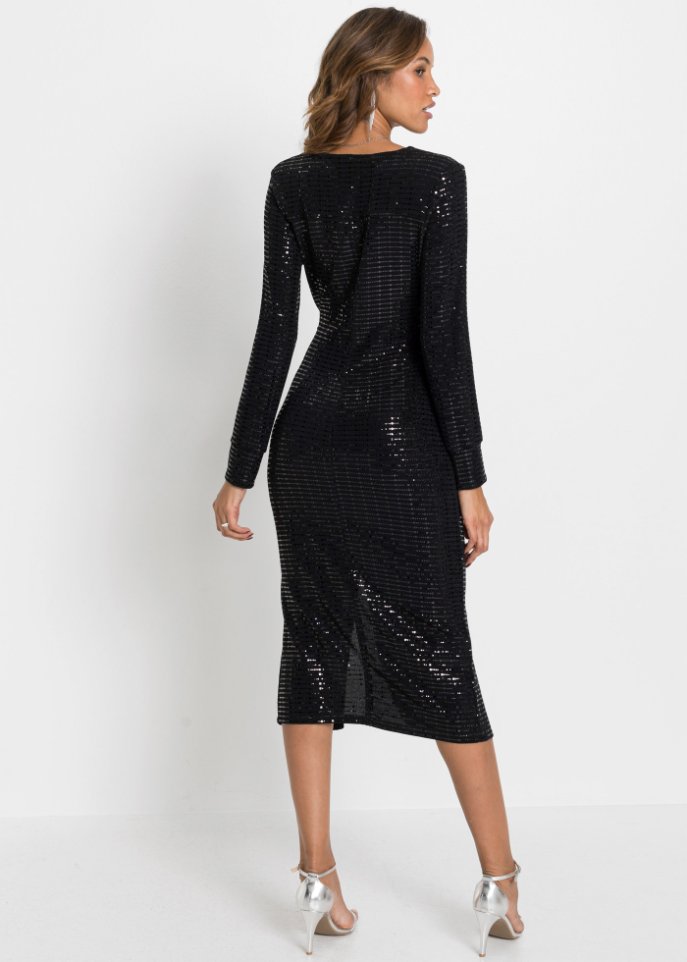 Kleid mit Pailletten