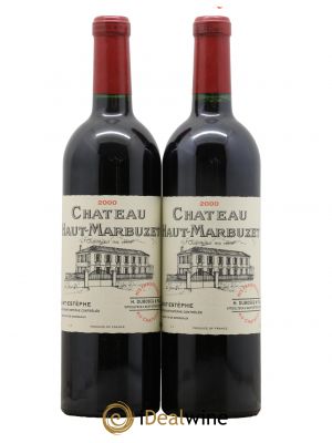 Château Haut Marbuzet  2000 - Lot de 2 Bouteilles