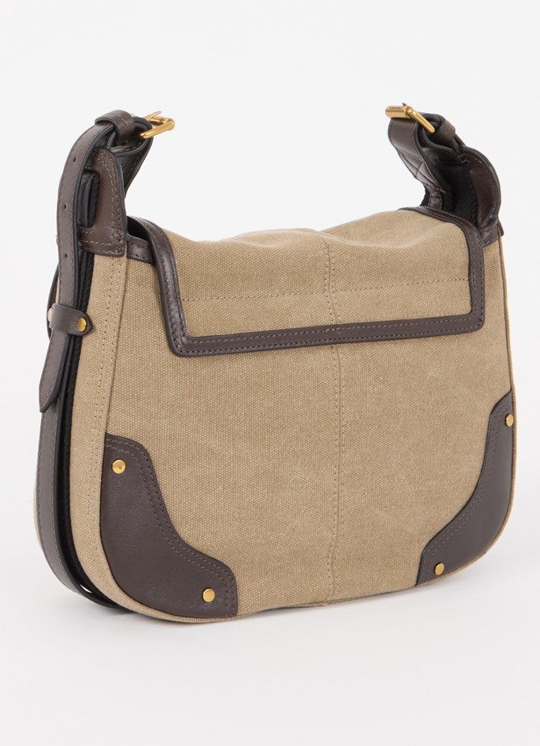 Isabel Marant Sierra crossbody bag with leather details