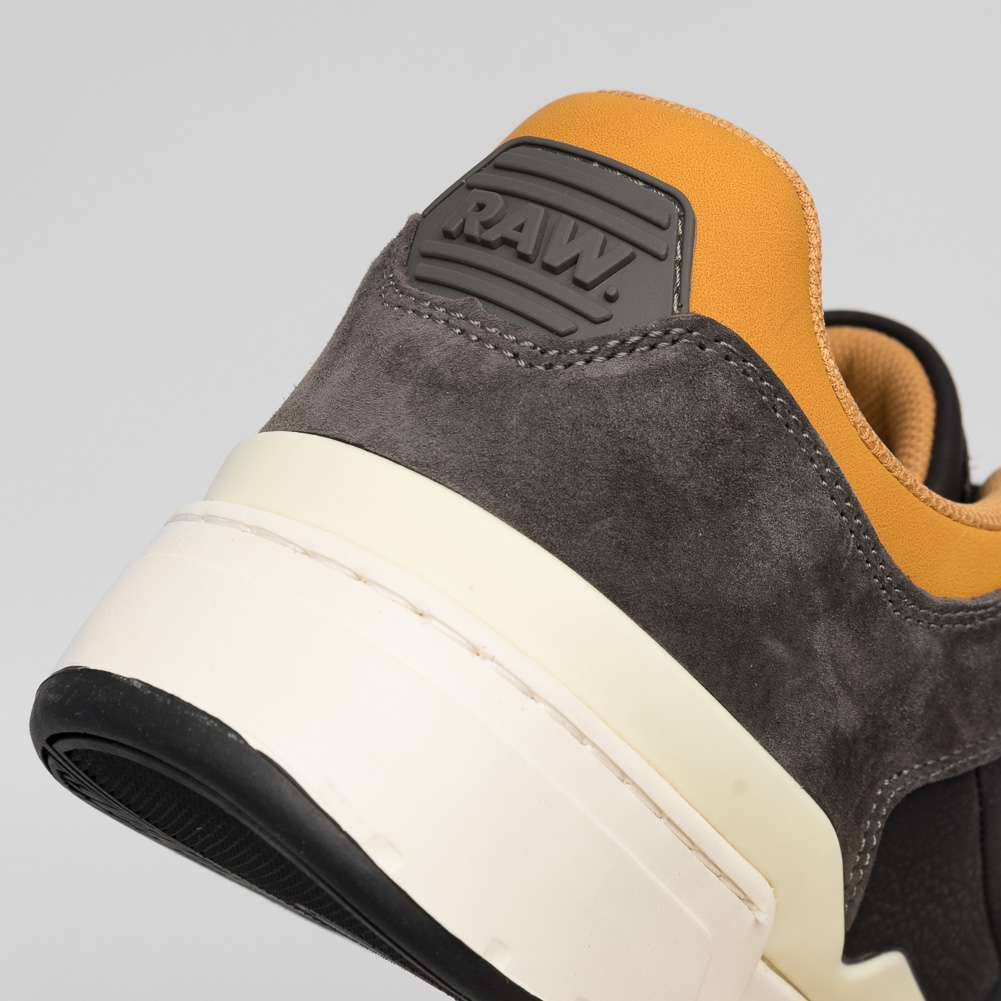 G-STAR RAW ATTACC Low Herren Wildleder Sneaker 2242 040514 BLK-LGRY