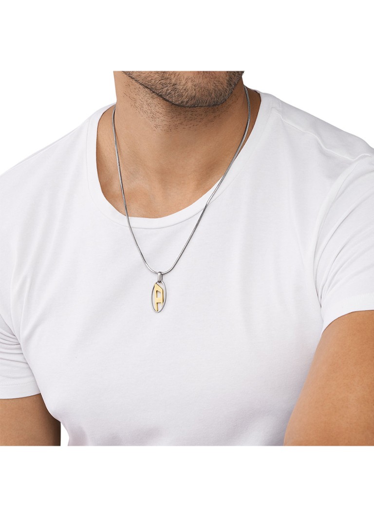 Collana Diesel con logo DX1421931