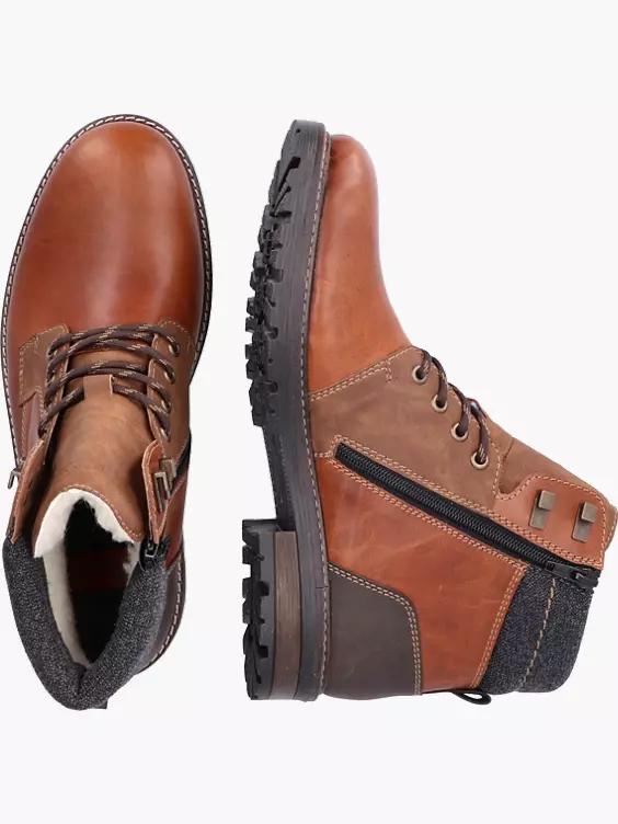 Rieker Herren Schnürstiefel