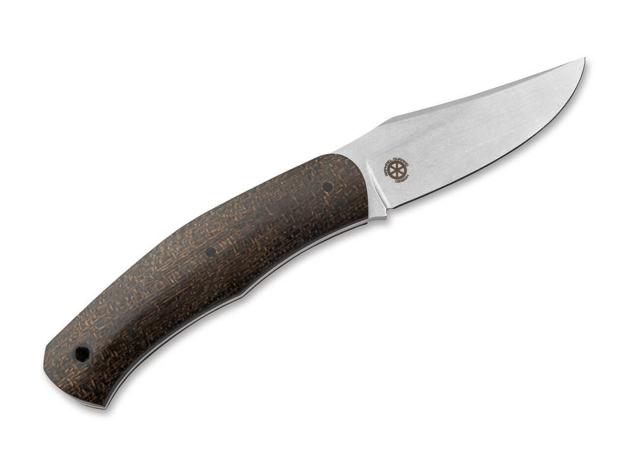 Boxer Fixed Micarta Brown