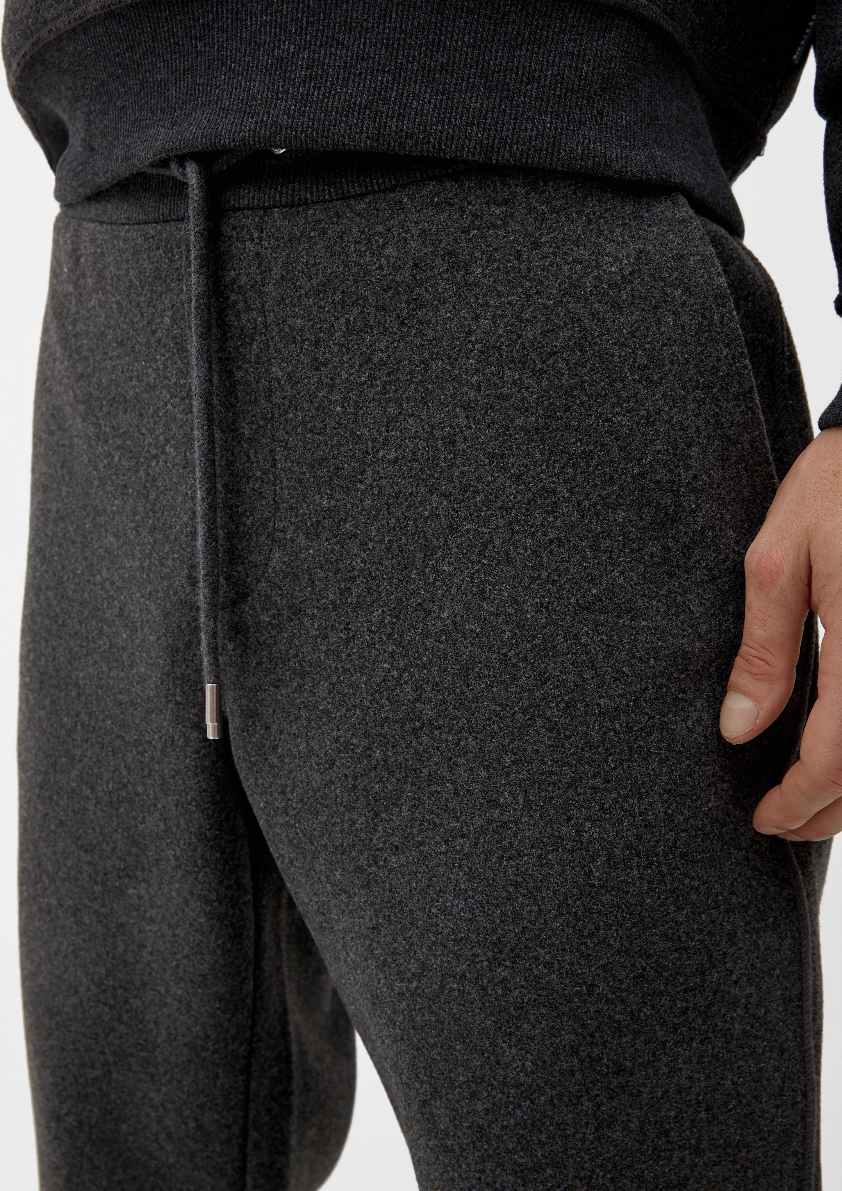 Regular: Jogginghose in melierter Optik  2127353-96W2