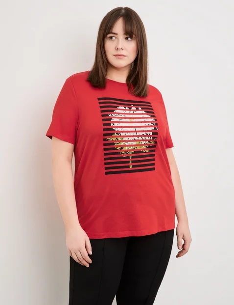 T-Shirt mit Frontprint