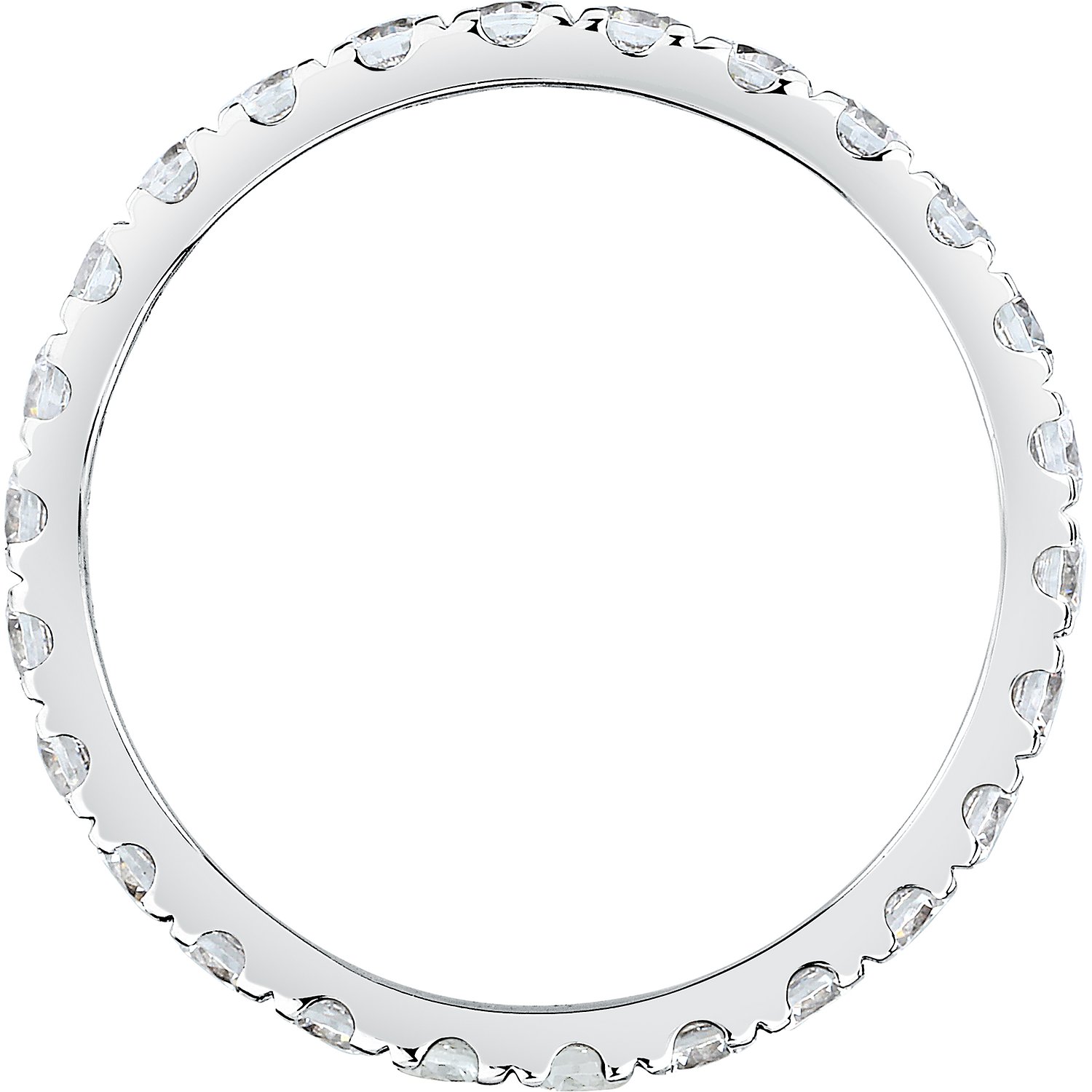 Levende diamanten zilveren ringen