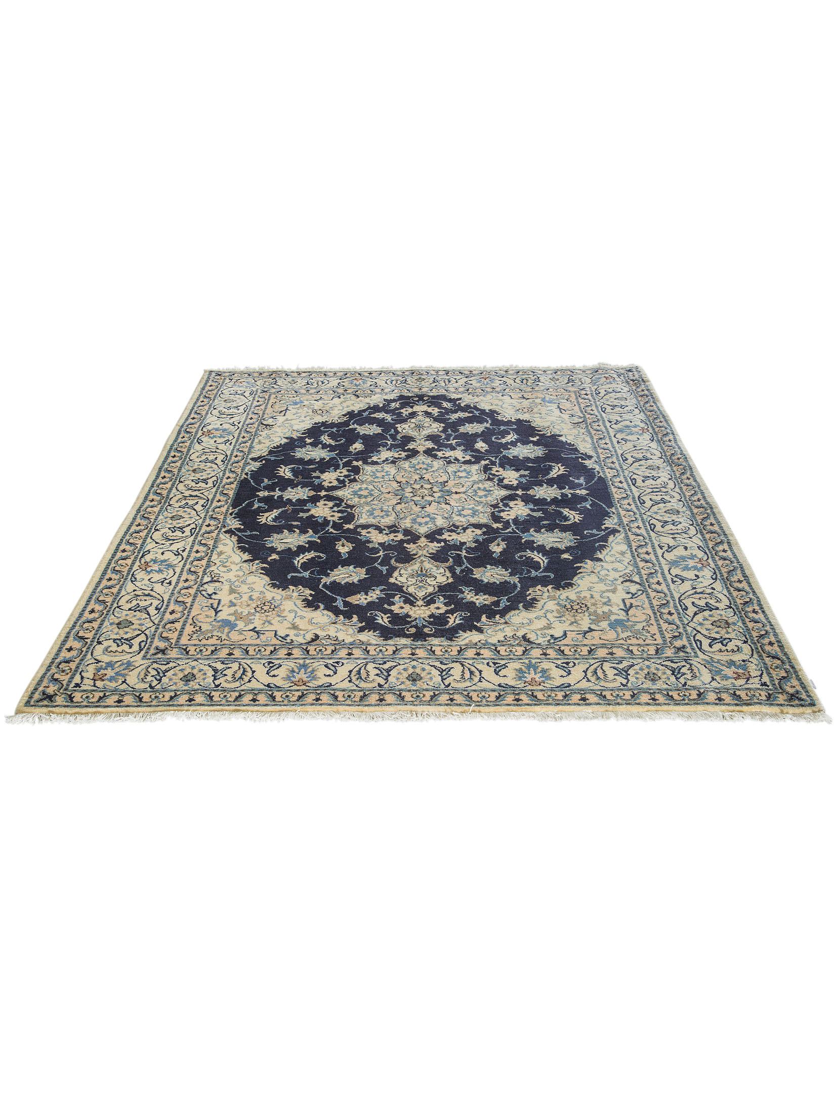 Kaschmar Nain 12 Lah ca. 164 x 232 cm, Unikat / Einzelstück