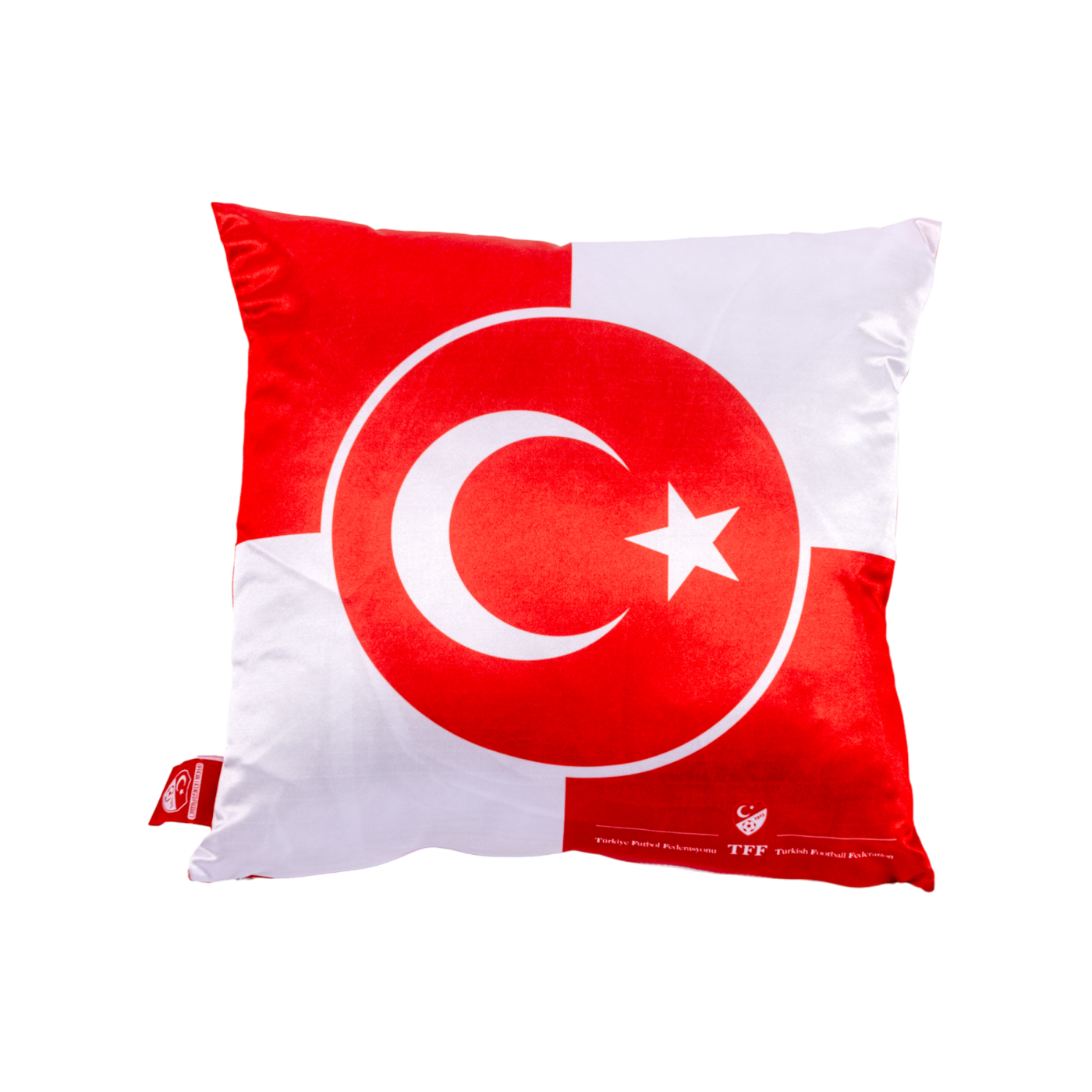 TFF Türkei Logo Kissen EM 2024 Rot