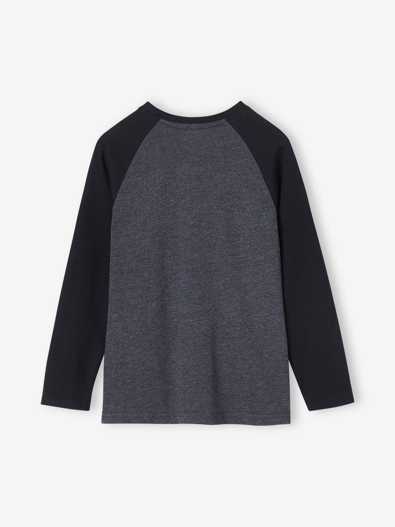 Vertbaudet Jungen Shirt, Raglanärmel Oeko-Tex - hellbraun