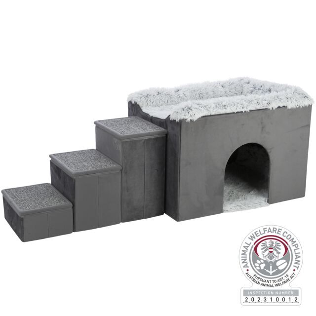 Trixie Hundehöhlen Trixie Höhle Harvey mit Treppe