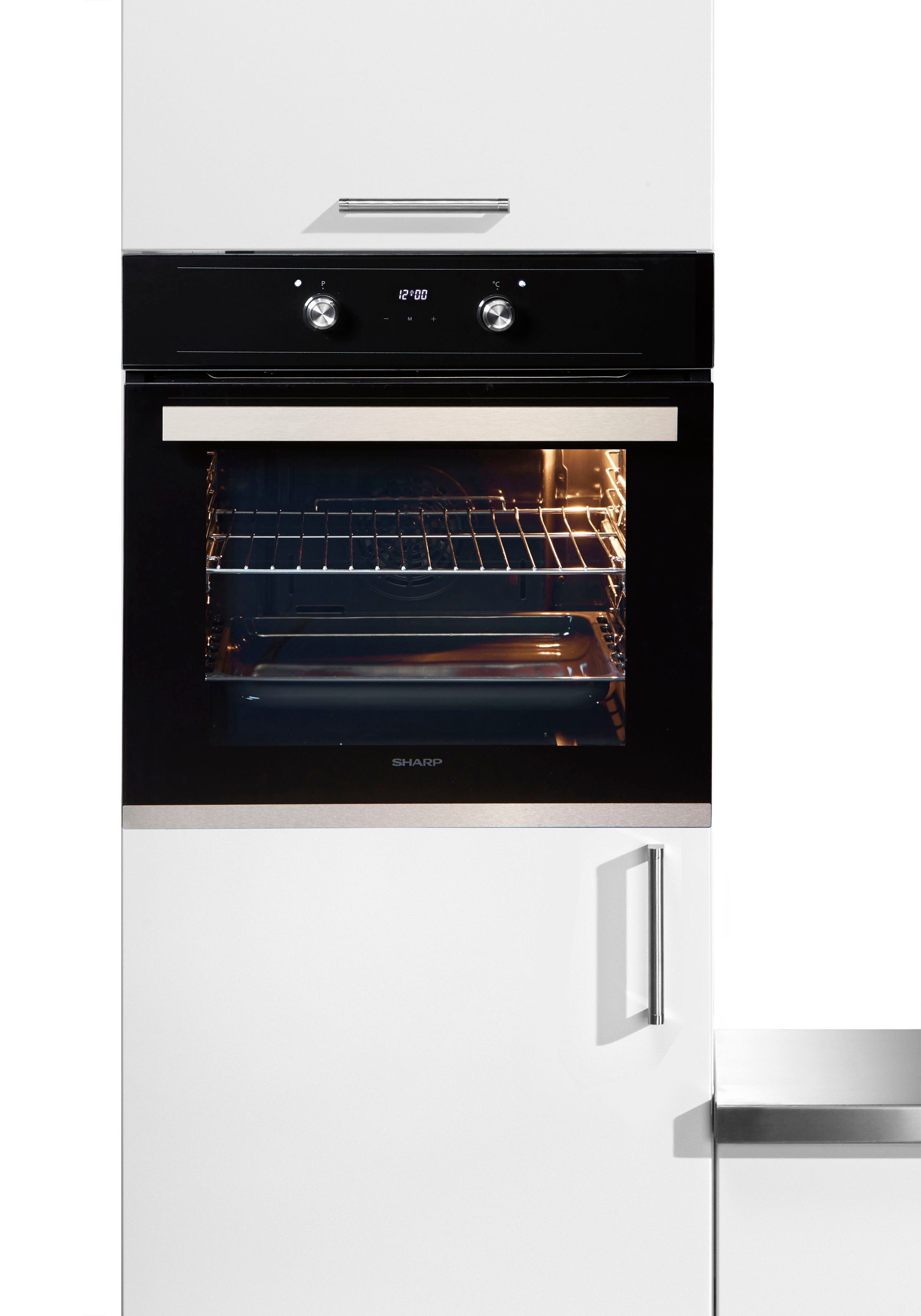 Sharp Einbaubackofen K-60D19BM1-EU