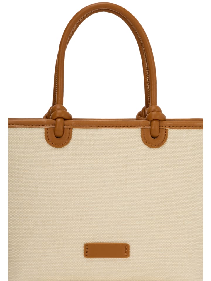 usha BLUE LABEL Tote Bag Tote Bag in White Brown günstig kaufen onesize