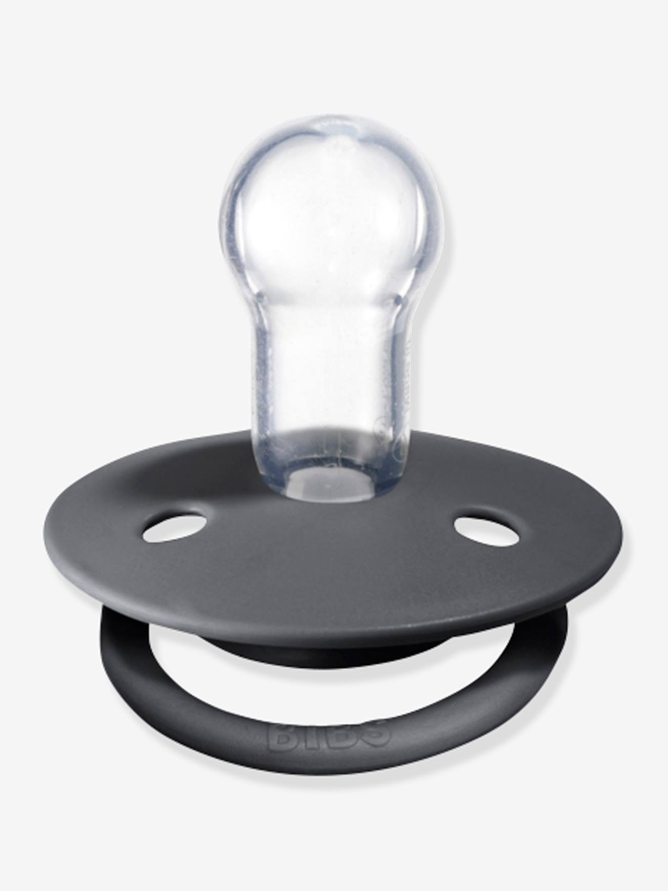 Bibs 2er-Pack Beruhigungssauger DE LUX BIBS, Silikon - grau+blau