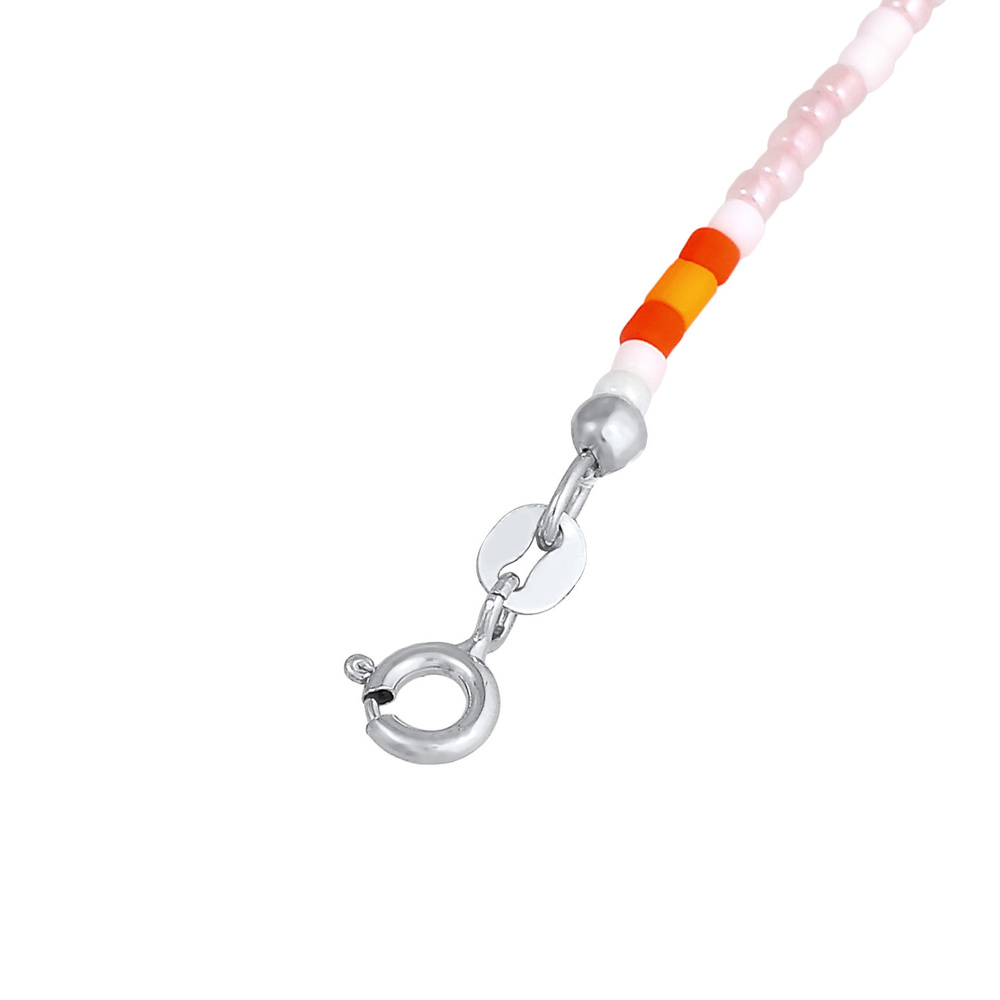 Elli Elli Bracelet de Cheville Femmes Bracelet de Cheville Pendentif plaque perles mul Bijoux