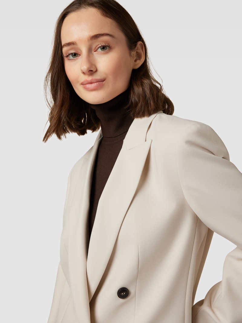 Blazer mit Reverskragen Modell 'PESETAS' in weiß