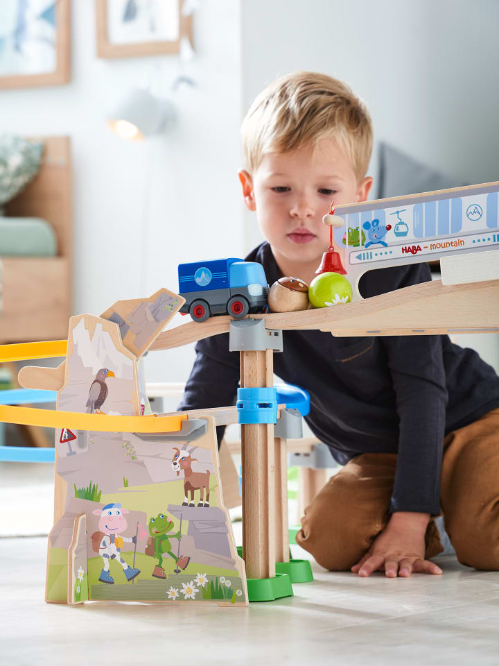 Haba Kugelbahn Kullerbü – Meister-Spielbahn Bergabenteuer in mehrfarbig günstig kaufen onesize