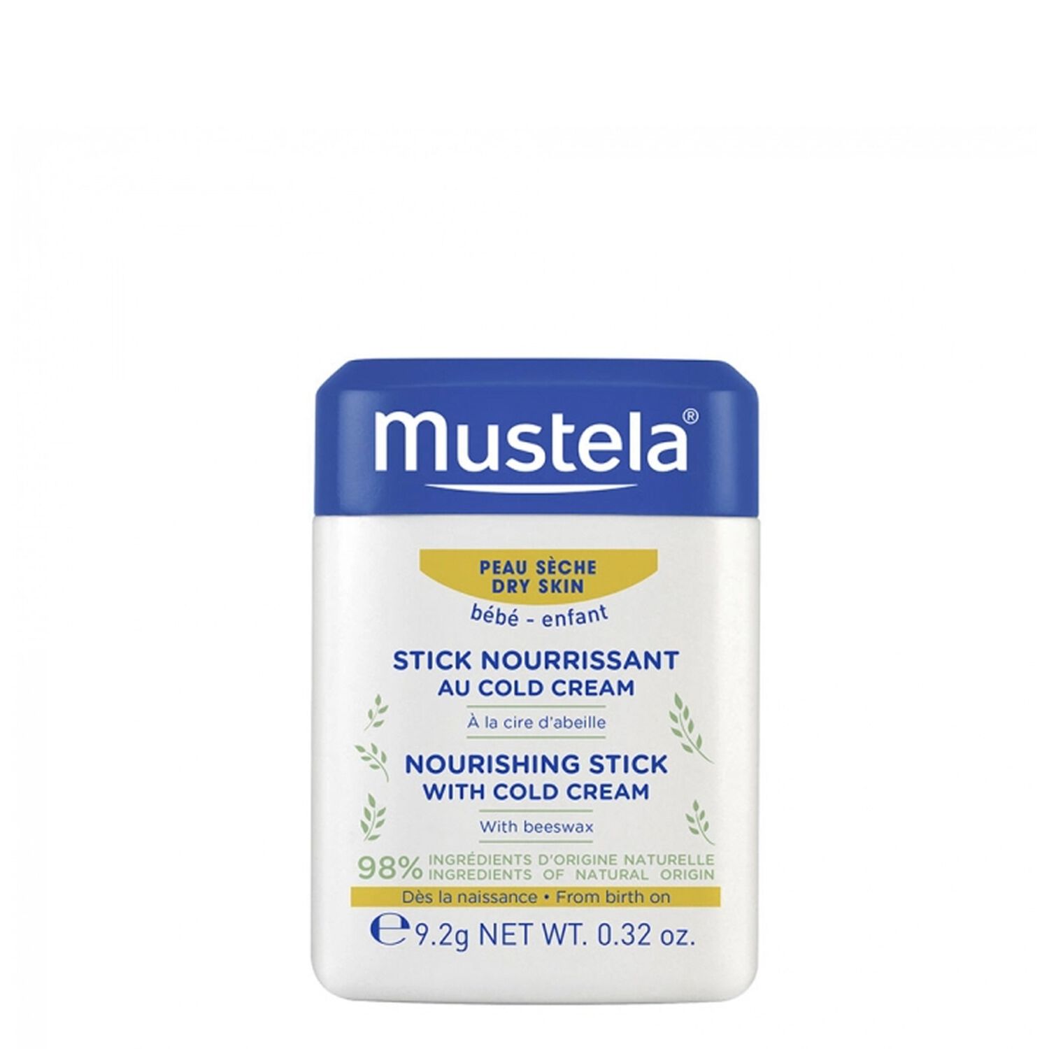 Mustela Cold Cream Stick Nourrissant Peaux Sèches