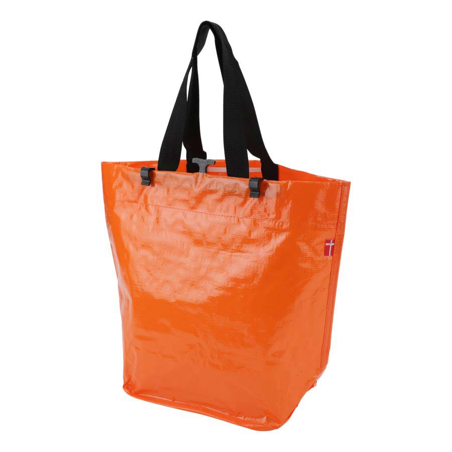 Fahrradtasche Cobags aus recyceltem Plastik, in orange, 1 Stück - ATU