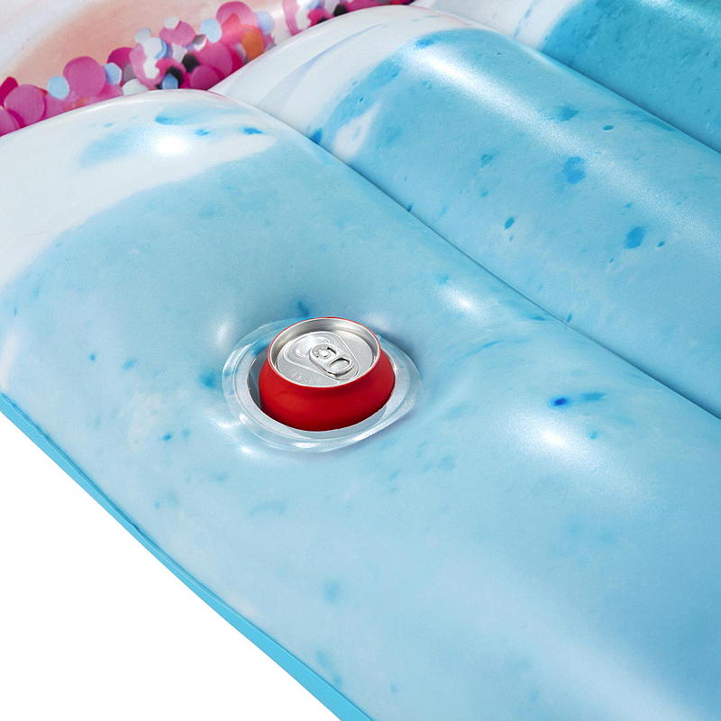 Bestway Bademadrass 185x99 cm, magisk milkshake