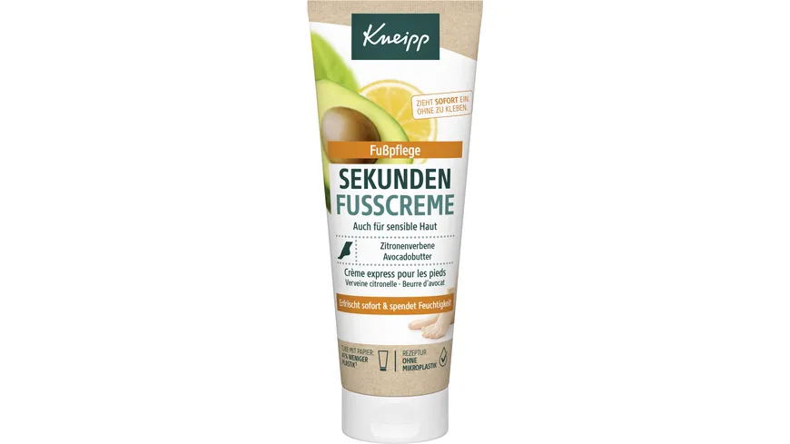 Kneipp Fußpflege Sekunden Fusscreme 75 ml