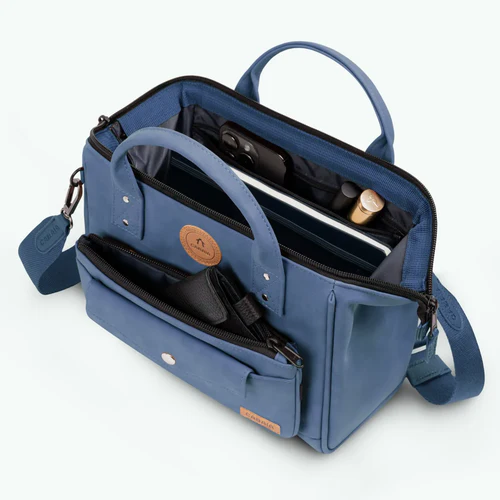 Crossbody Adventurer Galway bleu