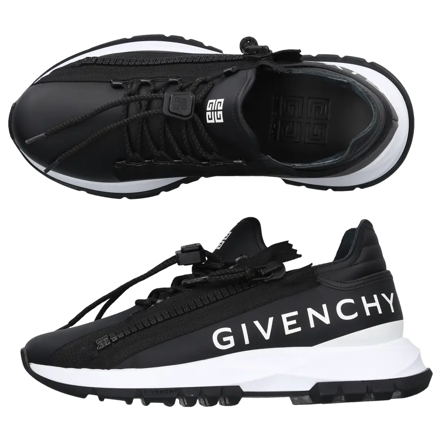 Givenchy - Sneaker low SPECTRE Kalbsleder - schwarz