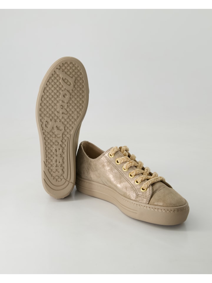 Paul Green Sportliche Schnürschuhe in Beige günstig kaufen