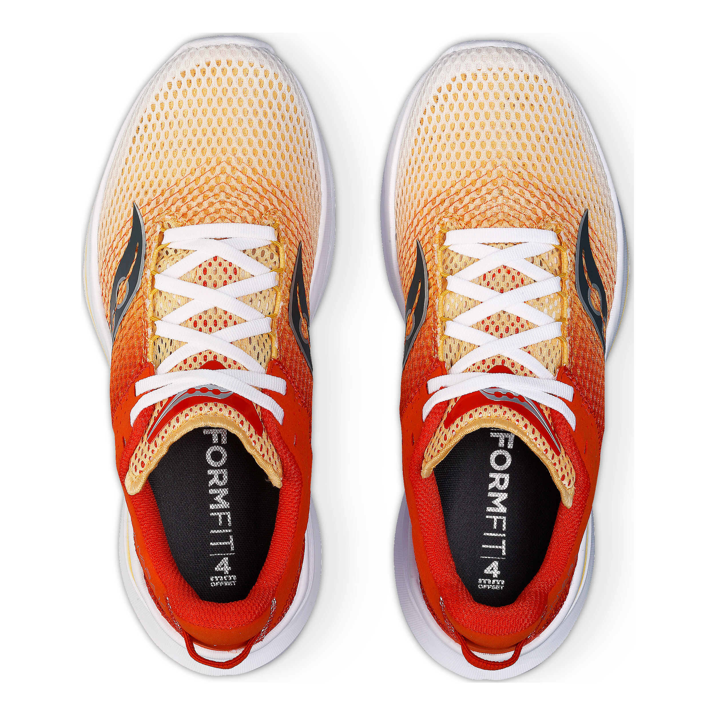 Kinvara 14 Neutralschuh Damen - Weiß, Orange