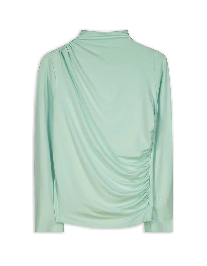 Langarmshirt - Mockneck