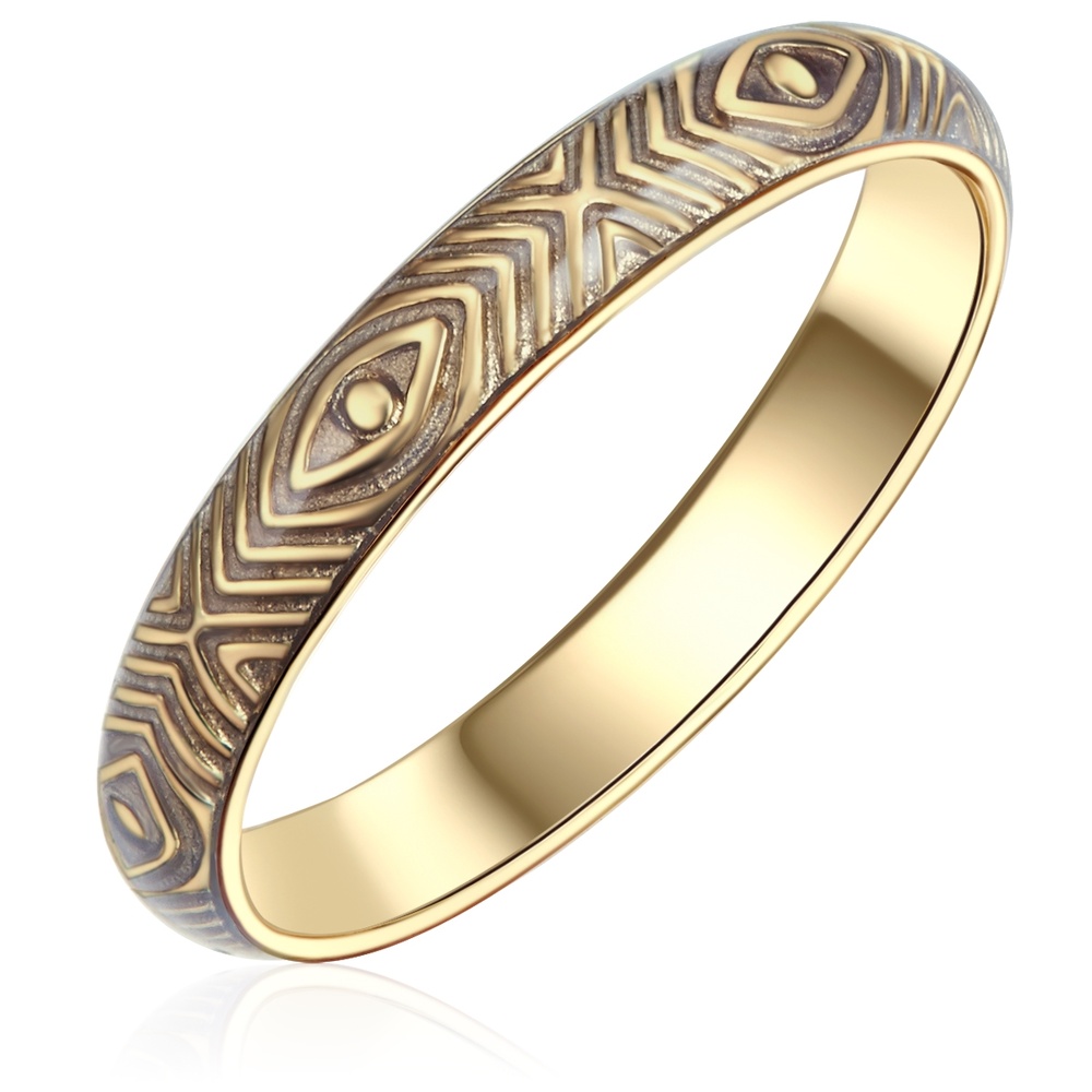 Glanzstücke München Bague en argent Argent sterling en Or jaune Bague