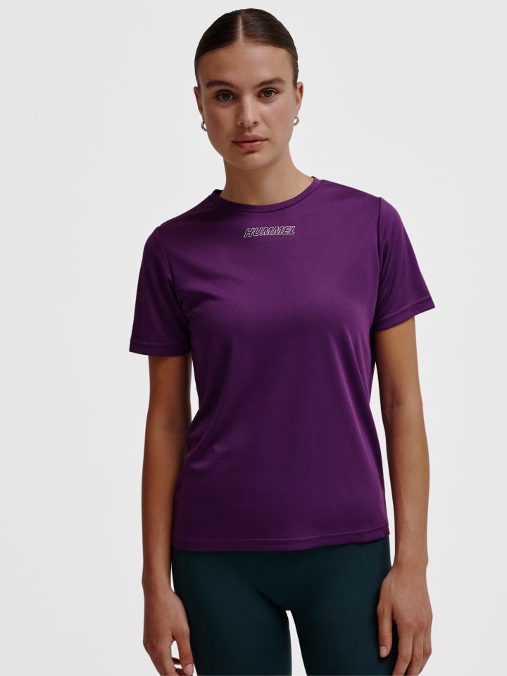 Hummel Hummel T-Shirt Hmlte Tola Multisport Damen in IMPERIAL PURPLE günstig kaufen XS