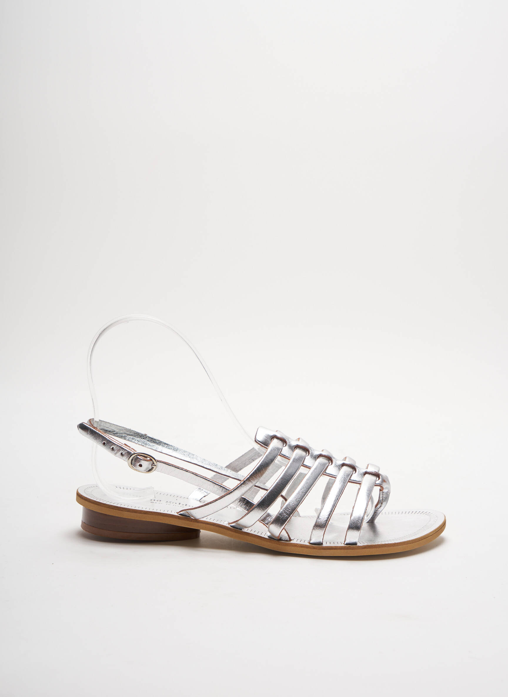 Morena Gabbrielli Sandales Nu Pieds Femme couleur gris
