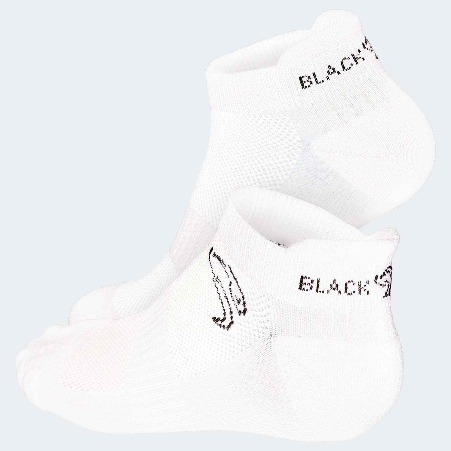 Black Snake Perfect Trail 2-Paar White Sneaker Laufsocken