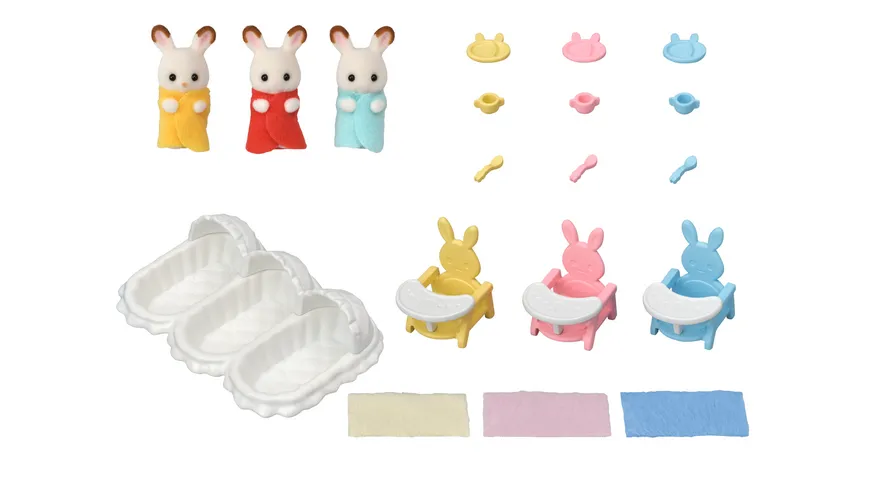 Sylvanian Families - Erstausstattung für Drillinge