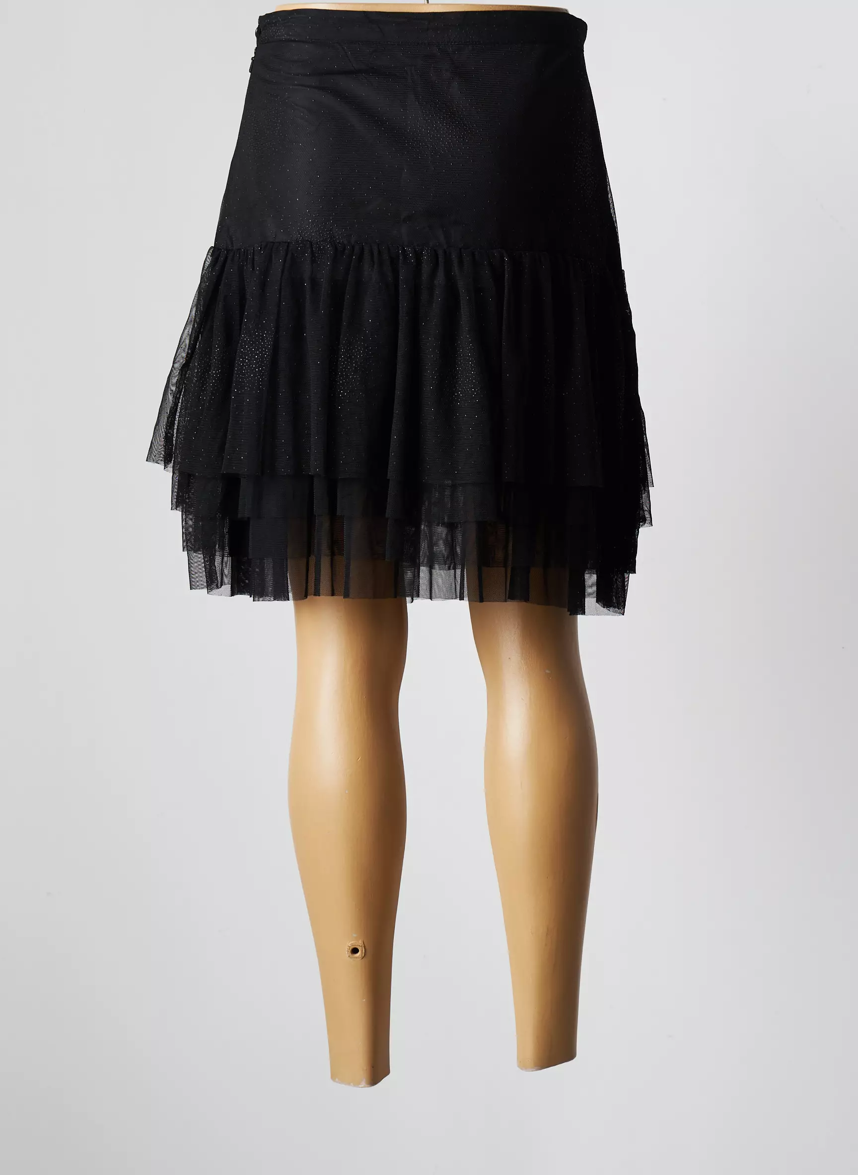 Et Compagnie Jupes Mi Longues Femme couleur noir