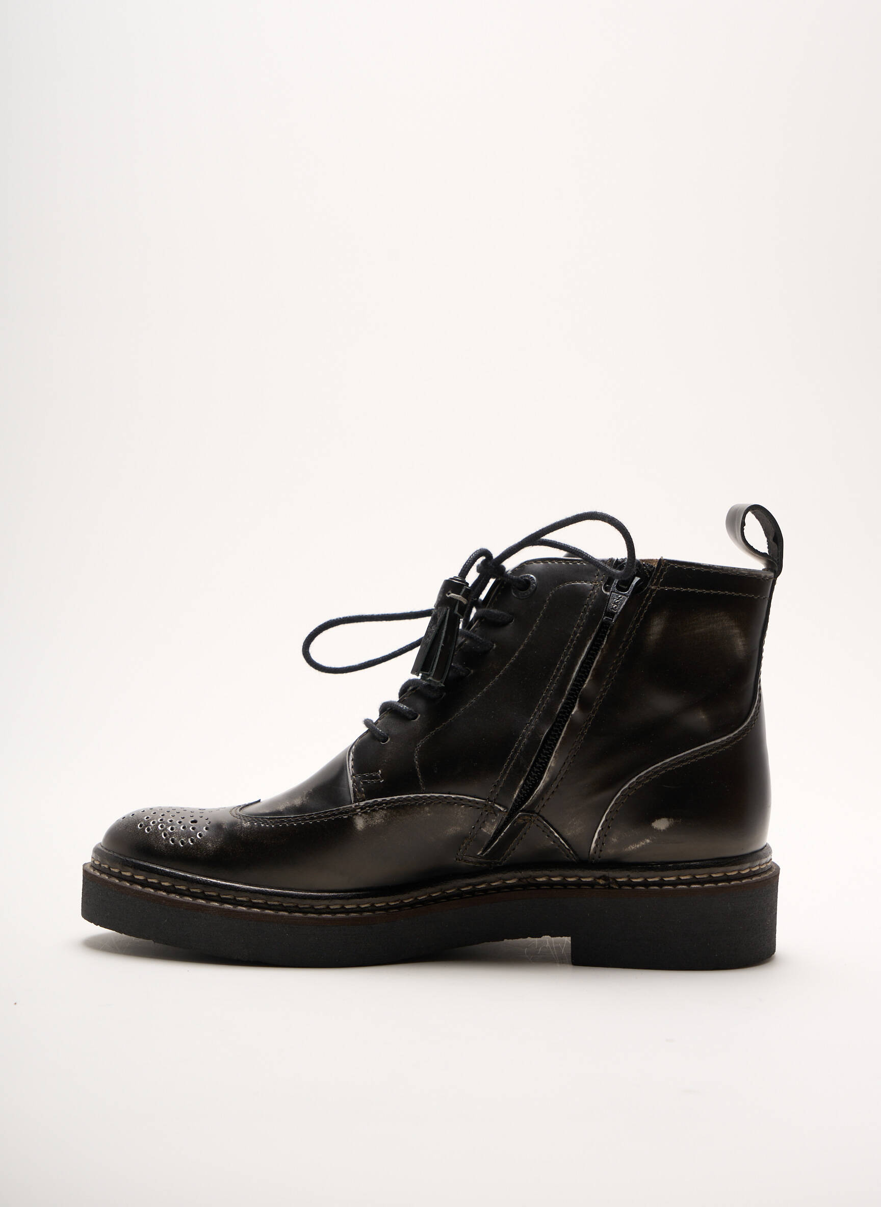 Kickers Bottines Femme couleur gris