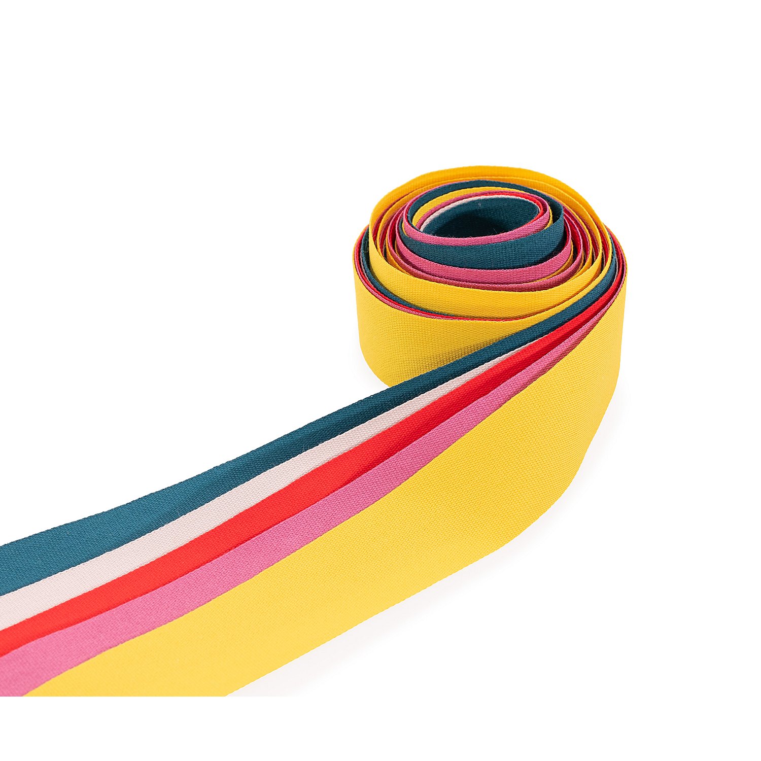 Baumwollbänderpaket, bunt, 25 mm, 5x 2 m