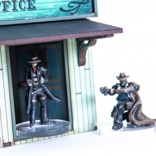 32mm American Legends Side Street Building 1