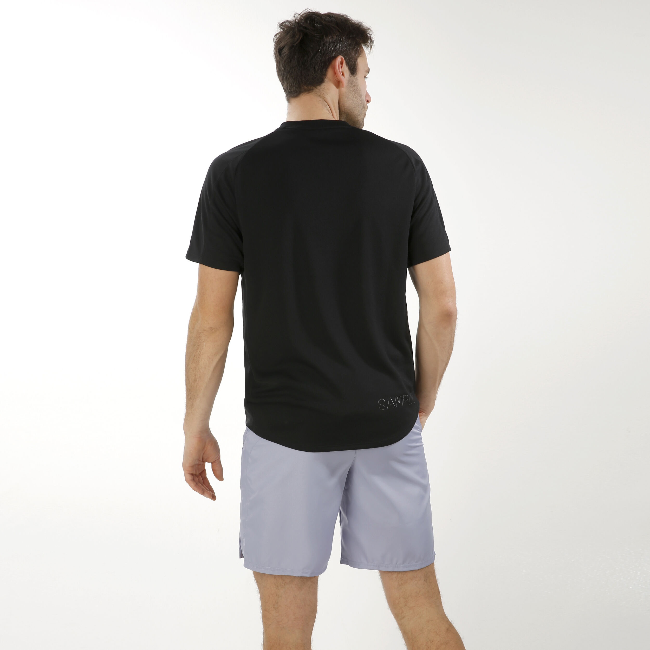 Court Victory Dry T-Shirt Herren - Schwarz