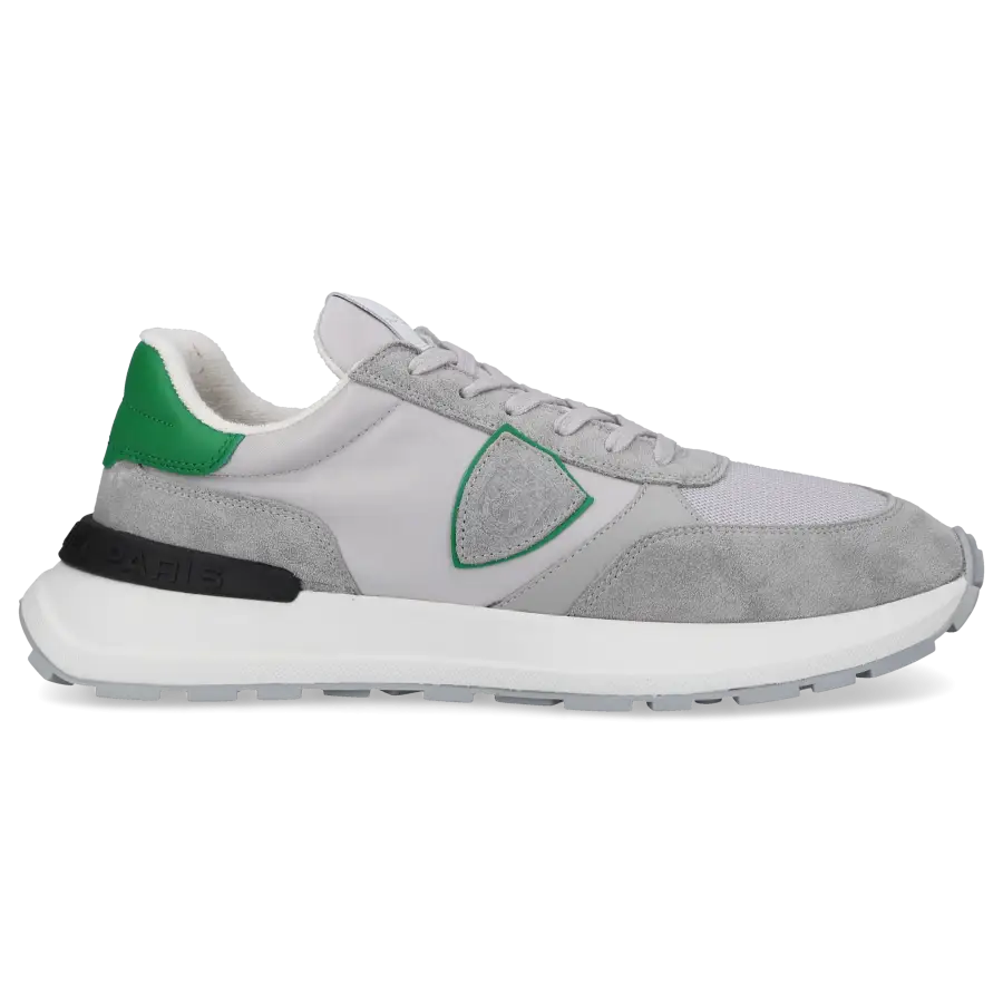 Philippe Model - Sneaker low ATLU W004 Veloursleder - grau