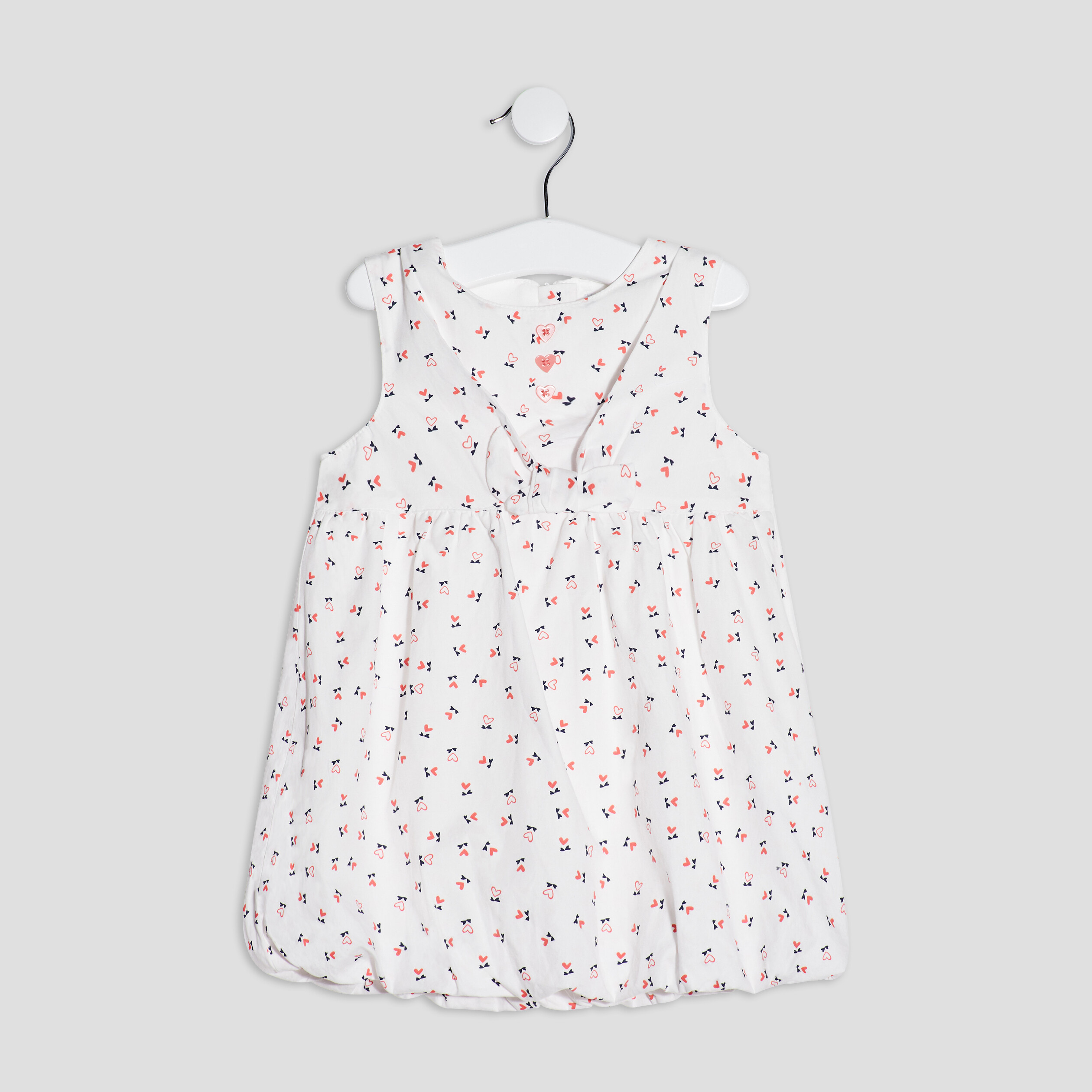 Robe évasée sans manches ecru bébé fille | La Halle