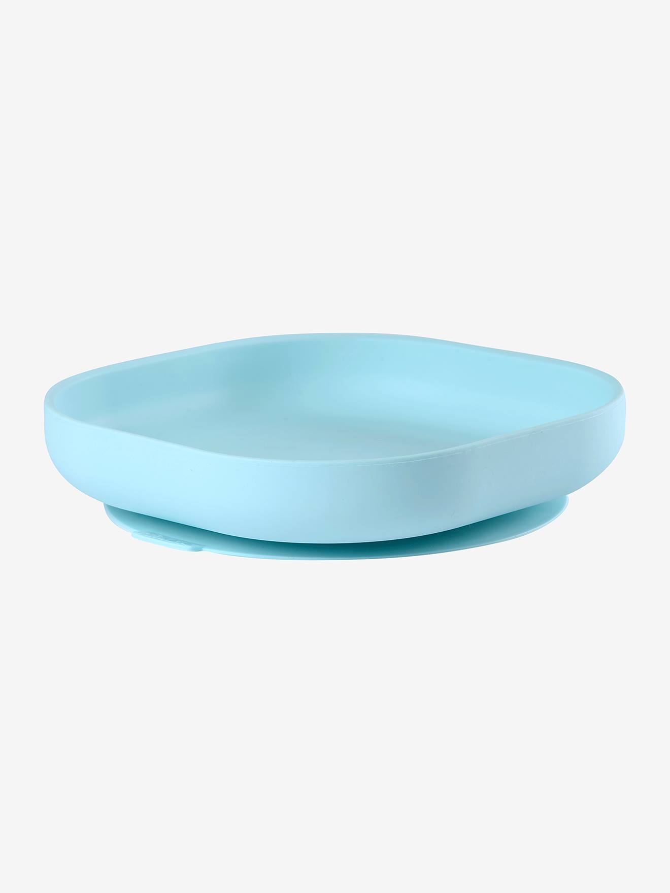 Assiette silicone avec ventouse BEABA rose