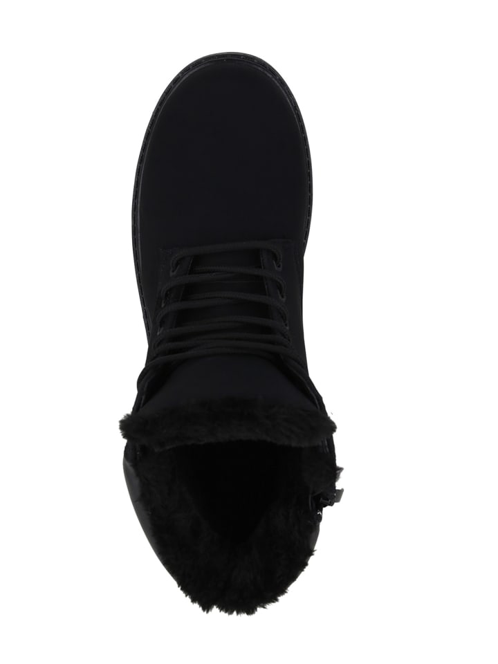 VAN HILL Worker Boots Derek in Schwarz günstig kaufen