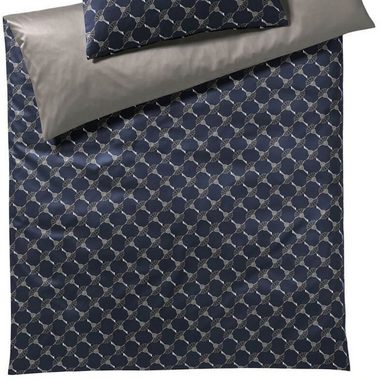 Bettwäsche Cornflower Double 4083 22, Joop!, Mako-Satin, 2 teilig, Feldblume, Musterung