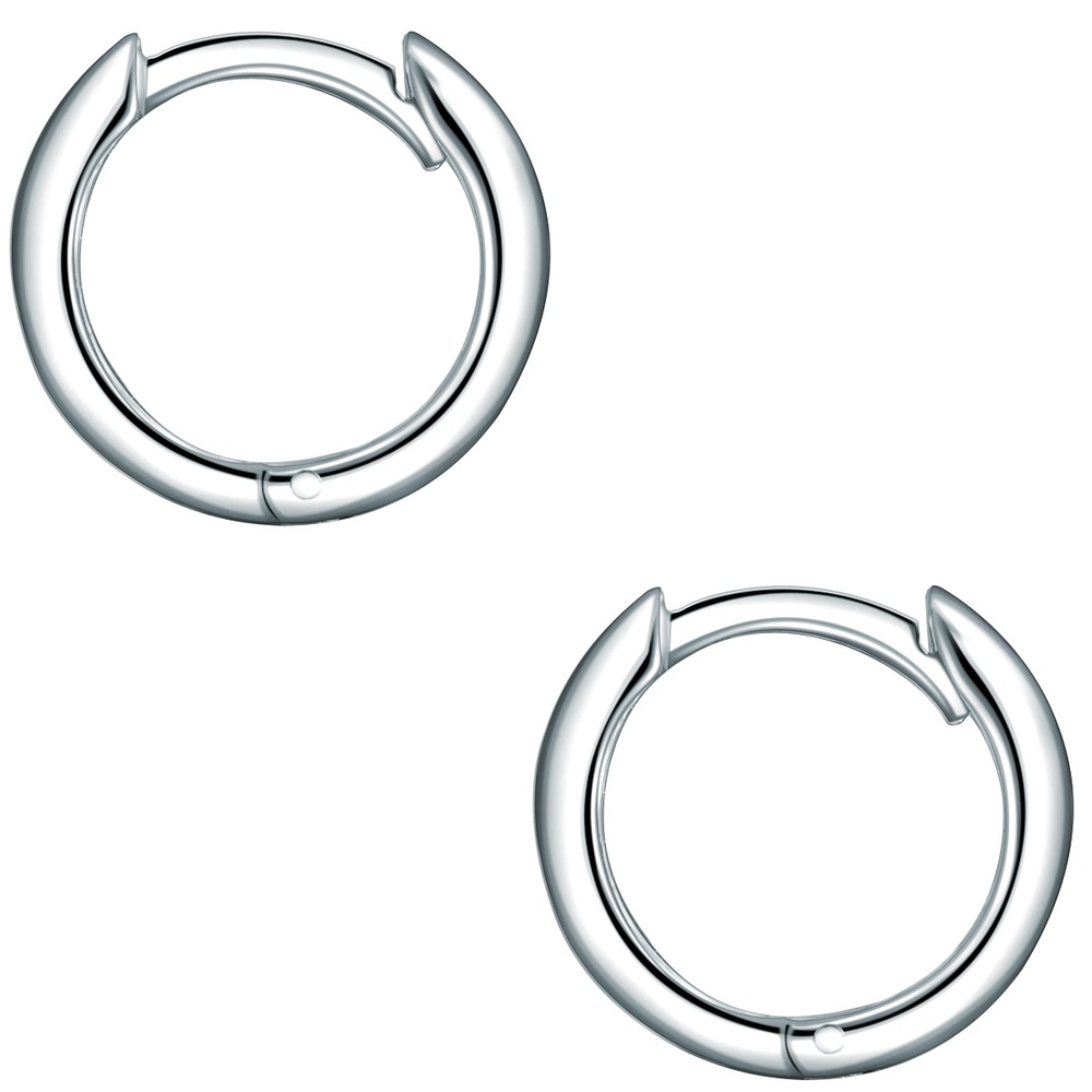 Rafaela Donata Créoles en argent Argent sterling en Argent Boucles d'oreilles