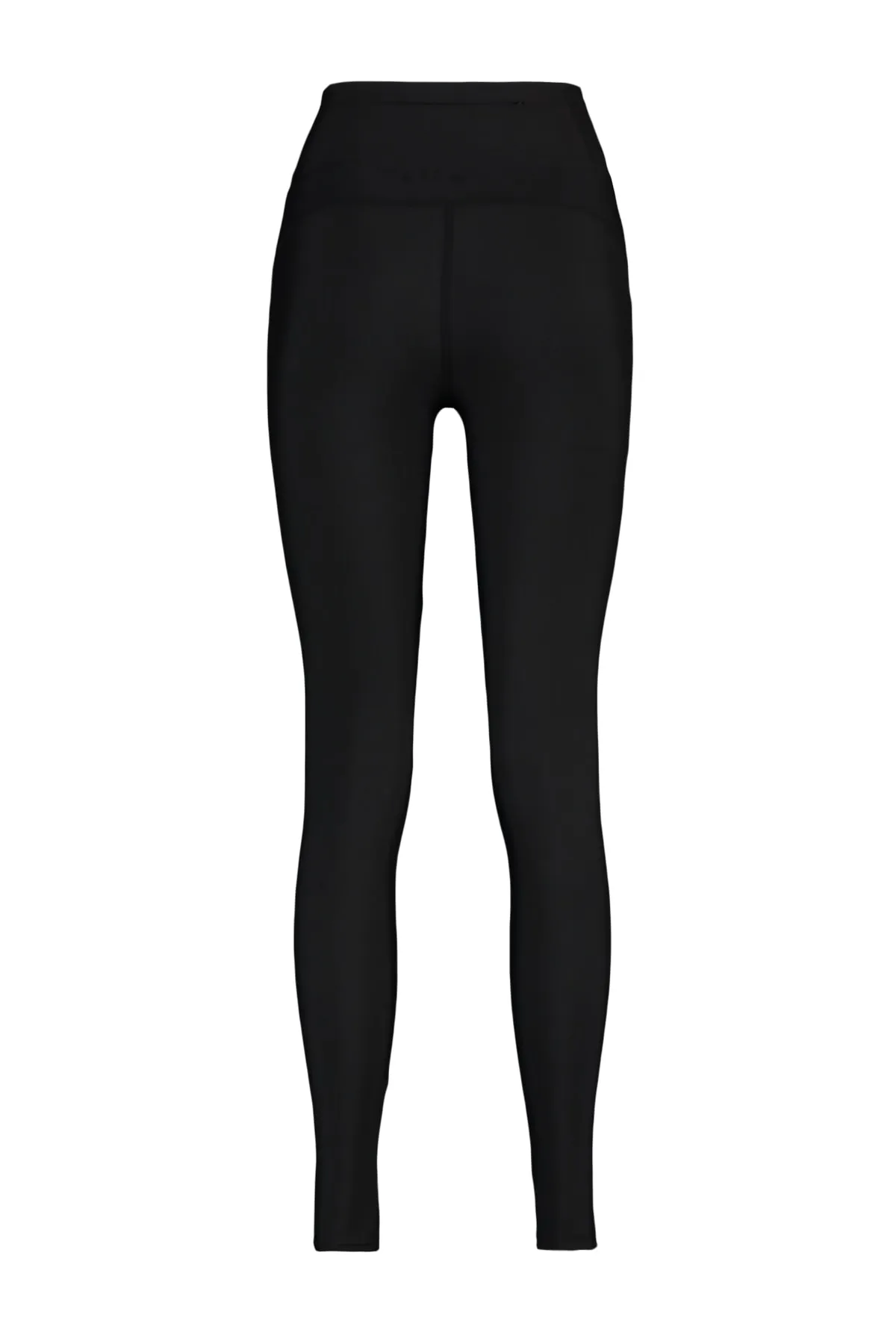 Trendyol Collection  Schwarze Sportstrumpfhose mit erhöhtem Taillenteil und Reißverschluss, detaillierte, durchgehende gestrickte Sportstrumpfhose TWOAW23TY00017