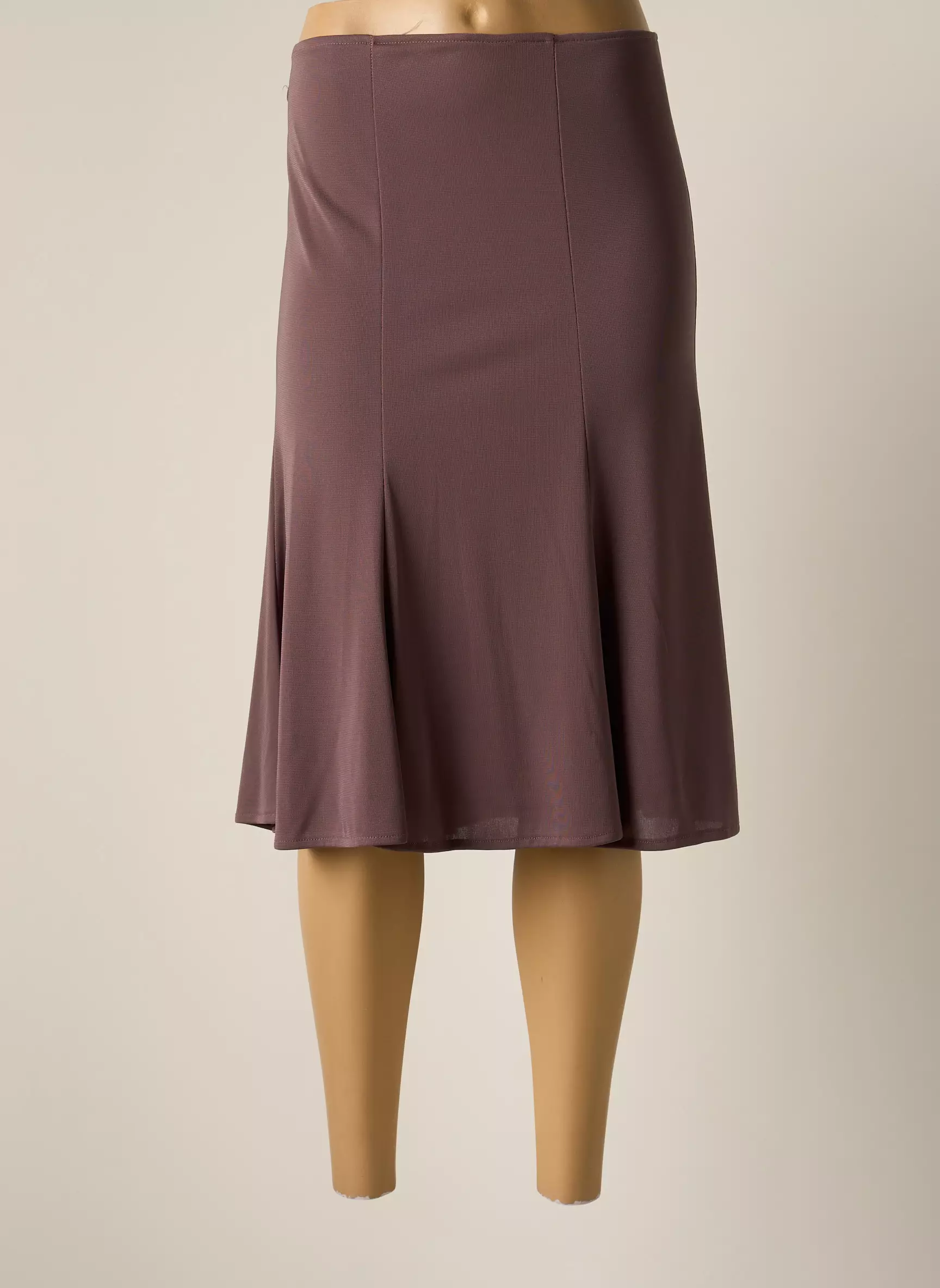 Un Temps Pour Elle Jupes Mi Longues Femme couleur marron