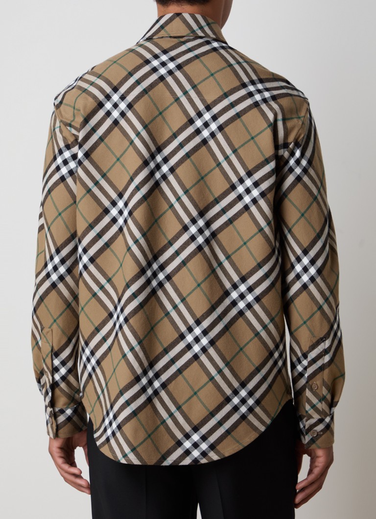 Burberry Regular fit krekls ar rūtainu rakstu un krūšu kabatu